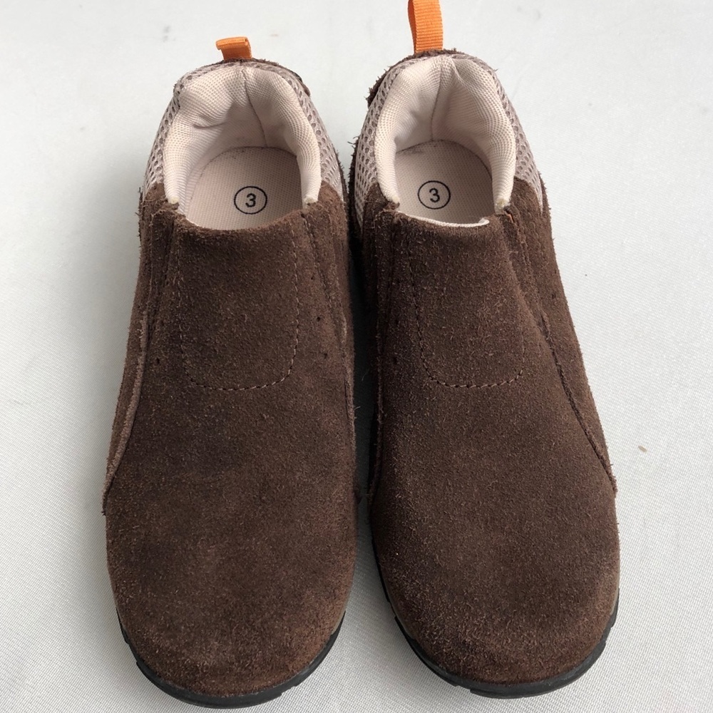 Cherokee brown suede slip on moc shoe